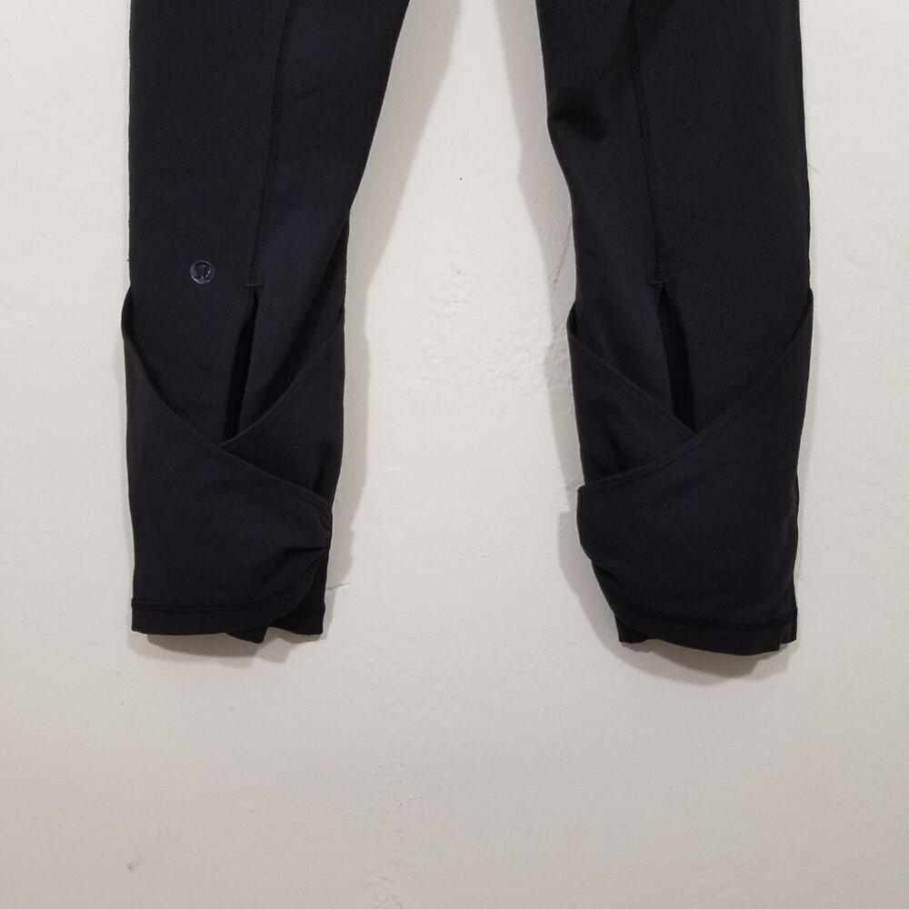 Lululemon Crop Leggings with Skirt Overlay - Picture 5 of 6